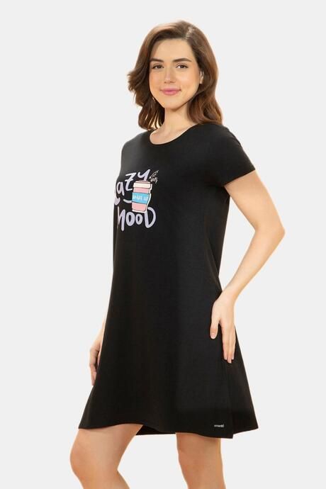 Amante Comfort Sleep Dress - Sweet Lavender Print — image 2